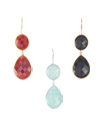 Gemstone Double-Drop Earrings