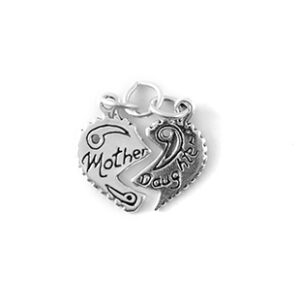 MOTHER/DAUGHTER HEART/2 PCS: CH2406