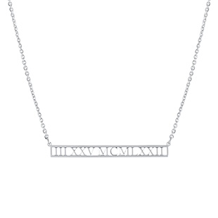Roman Numeral Necklace