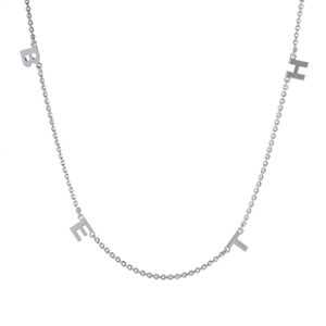 4-Letter Name Necklace