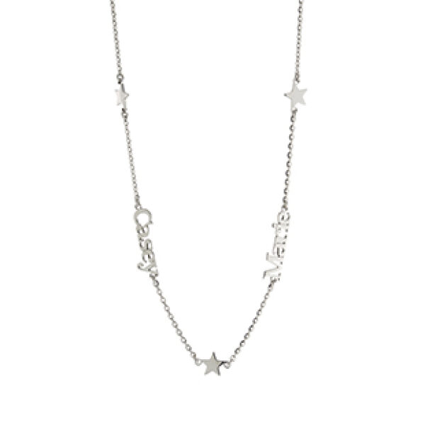 2-Name Necklace w/Stars
