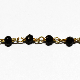 Spinel, wire wrapped, hand wrapped