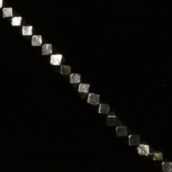 6mm Silver Oxidized Nugget