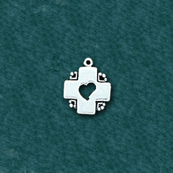 Cross with Cut out Heart: C12826-D