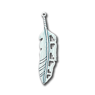 Feather with cut out: C9450-EE