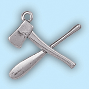 Cross Paddle and Ax: LP2394