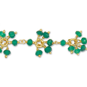 Green Onyx Vermeil