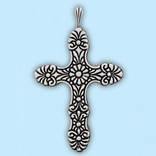 Large Ornate Cross: LP1191