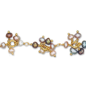 Mixed Pearls Vermeil